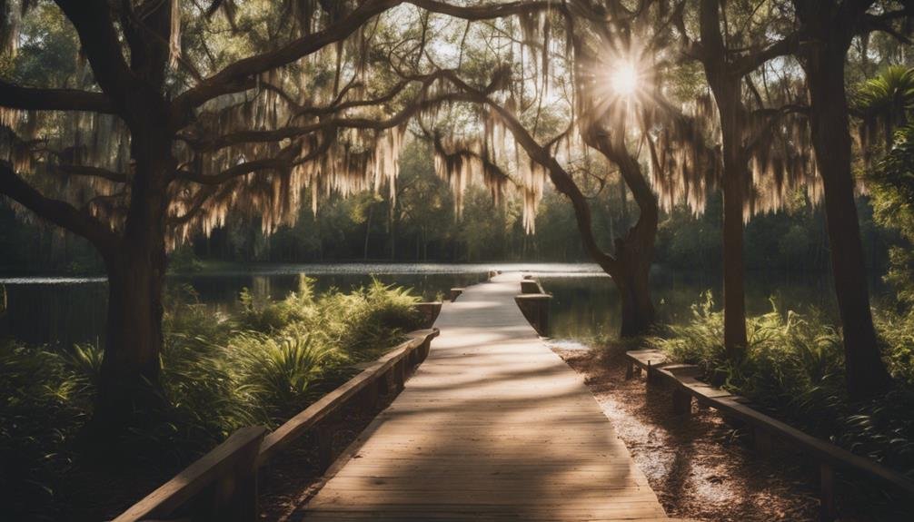 peaceful forest meditation experience